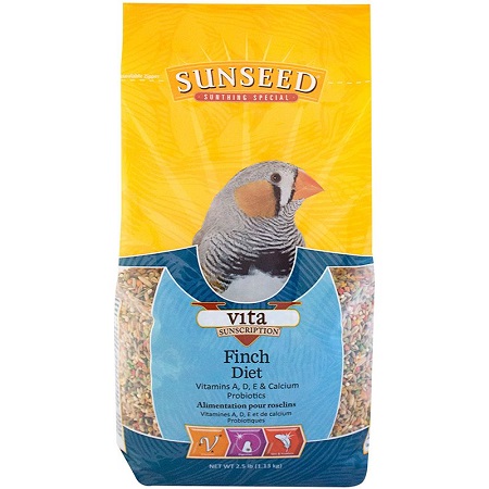 Sunseed Vita Finch - Fortified Finch Diet - Finch Food - Finch Supplies